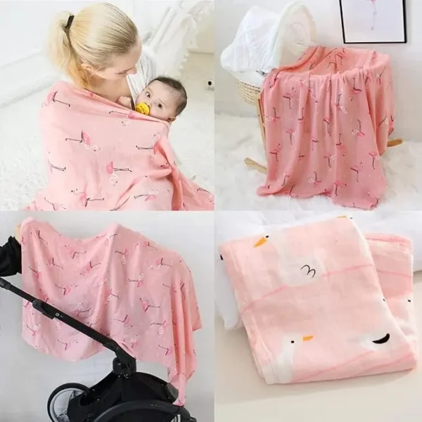 muslin baby swaddle for newborn