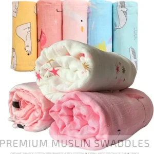 baby wrapped in muslin baby swaddle