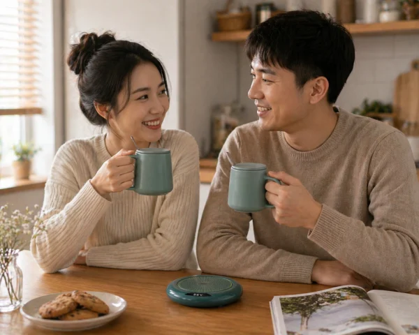 beverage warmer plate with constant temperature