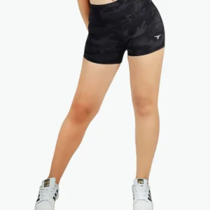 womens camo skinny shorts casual wear