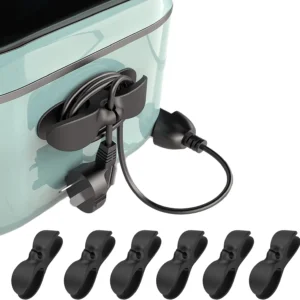cable organizer clips set for desk