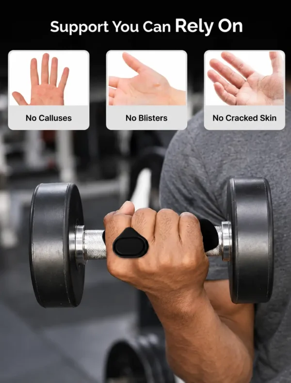 silicone hand grip for gym workouts