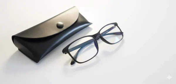 stylish clear lens eyewear frame