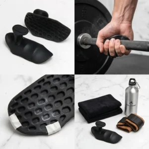 non-slip silicone grip for weightlifting
