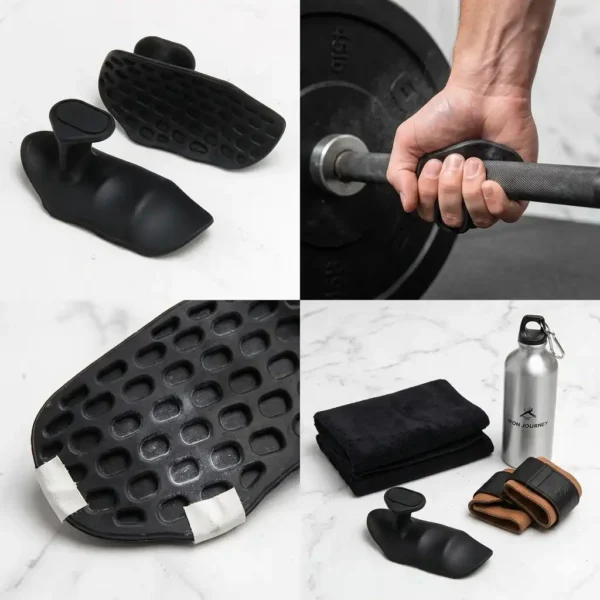 non-slip silicone grip for weightlifting